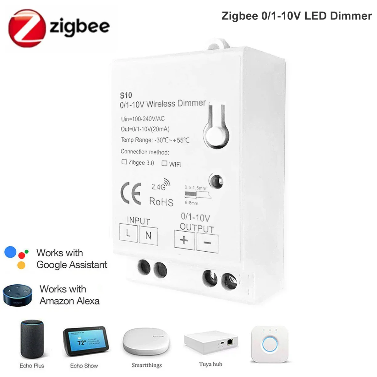 Zigbee 3.0 0-10V 1-10V Dimmer  - Zigbee Coordinator Stick ulasan dan harga