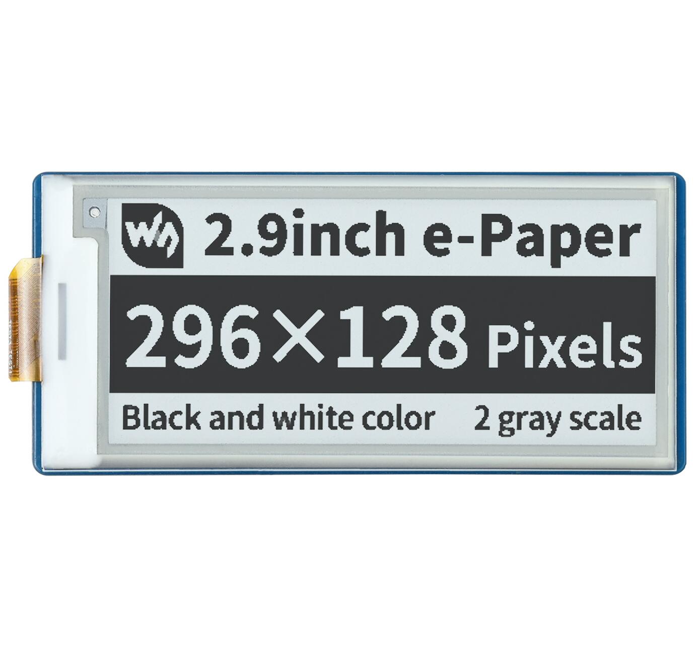 Waveshare Pico-ePaper-2.9,2.9i - Display Epaper 2.9 ulasan dan harga