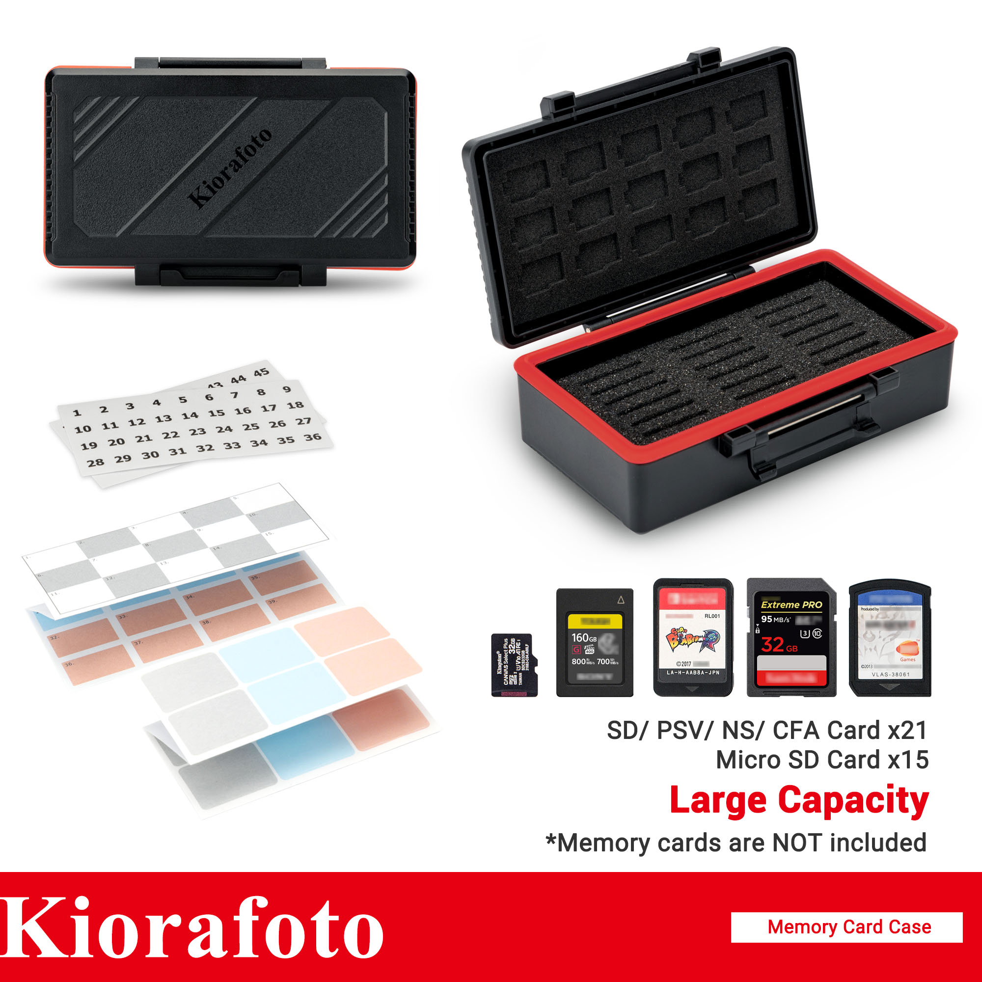 36 Slots Memory Card Case Hold - Home Assistant Sd ulasan dan harga