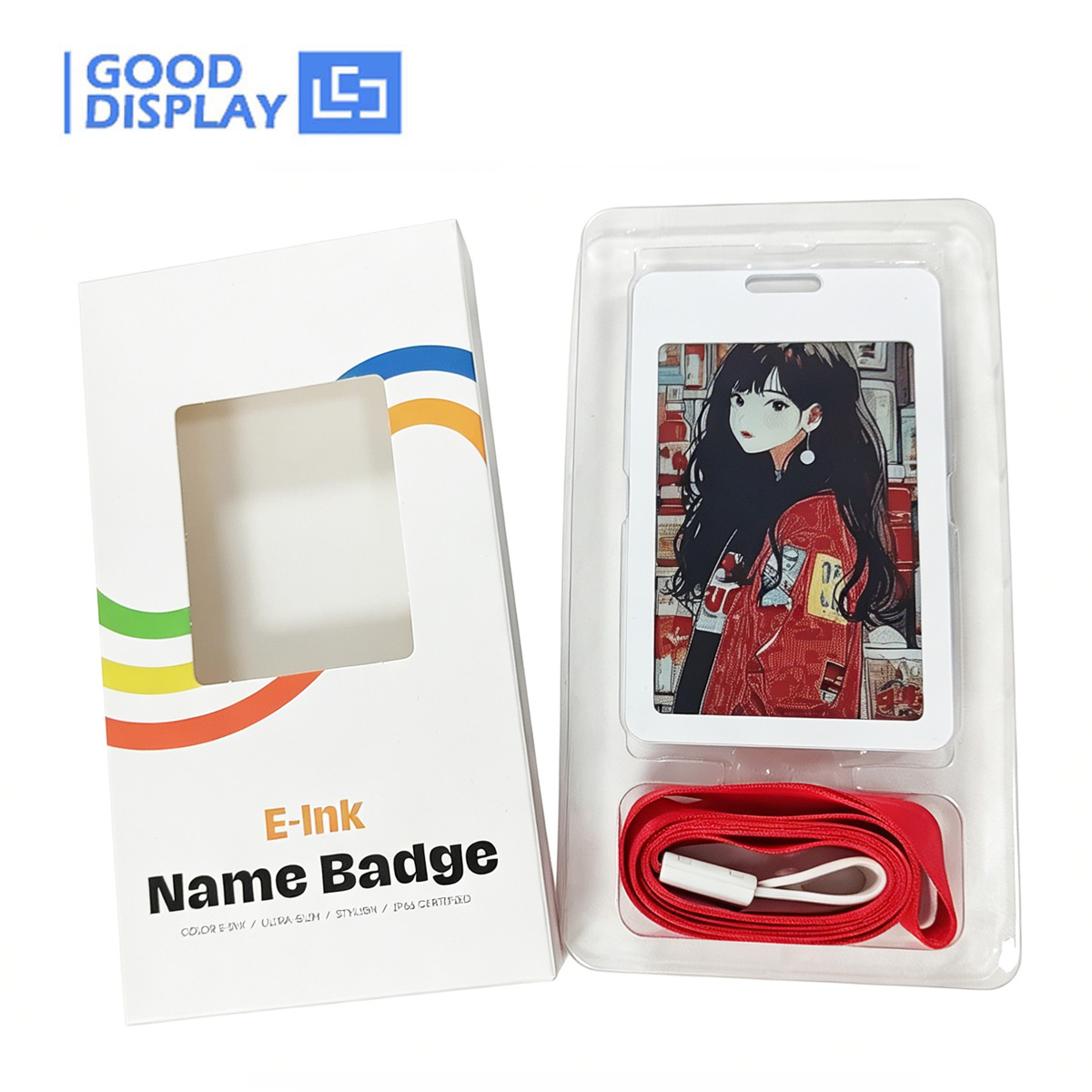 Colorful E‑Ink Smart Badge 2.9 - Display Epaper 2.9 ulasan dan harga