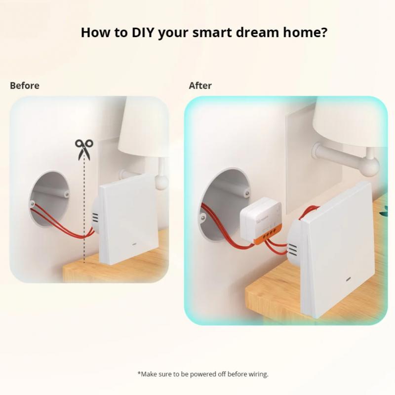 SONOFF ZBMINI-L2 Zigbee DIY Mi - Sonoff Basic Switch ulasan dan harga