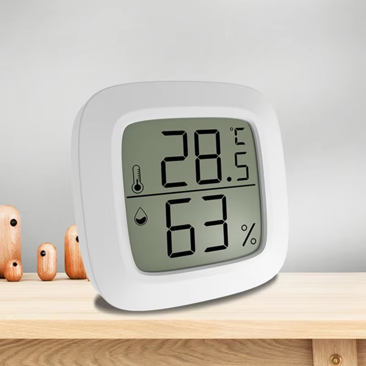 Mini LCD Digital Thermometer H - Temperature Humidity Sensor ulasan dan harga